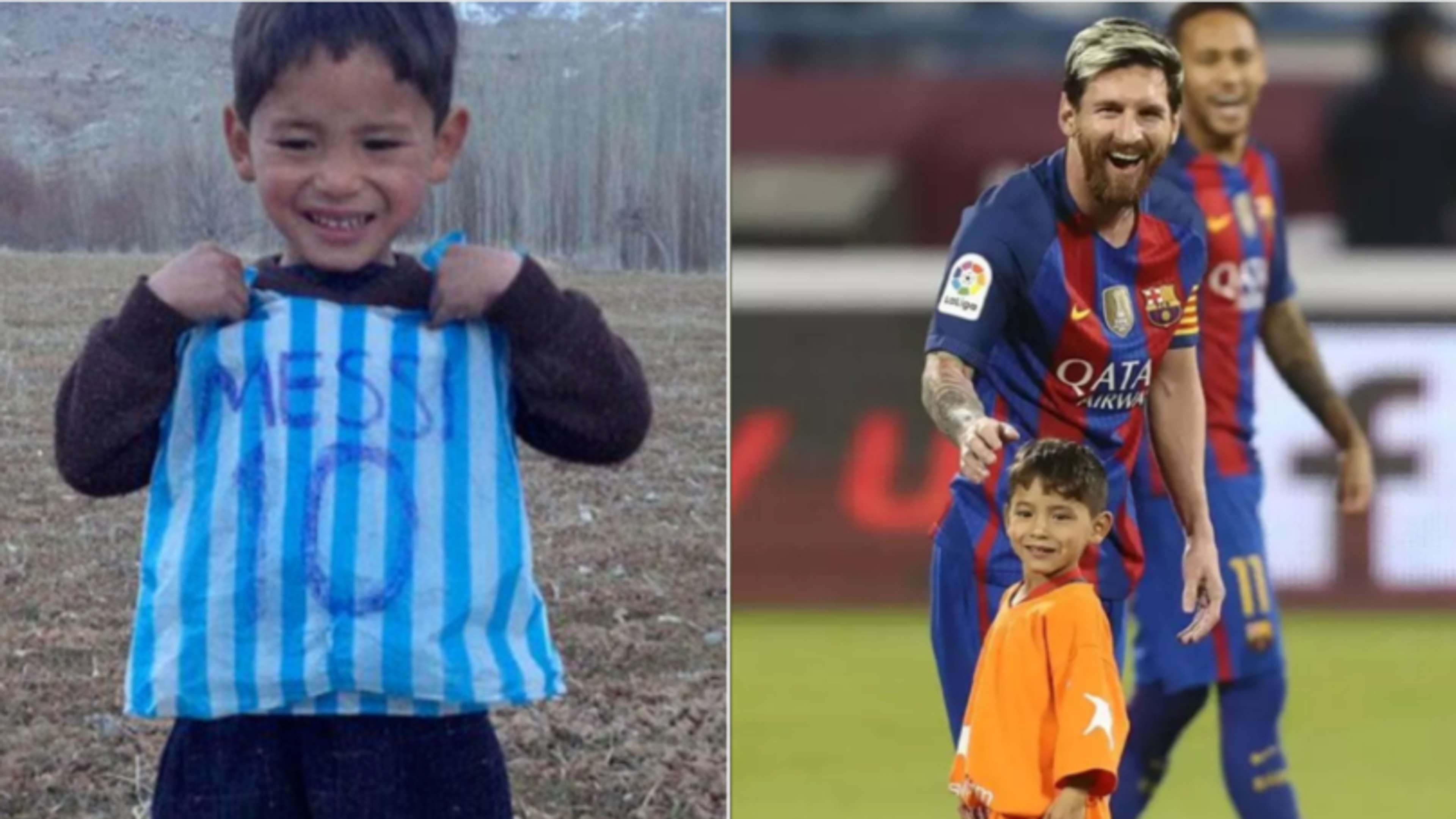 Murtaza Ahmadi Lionel Messi