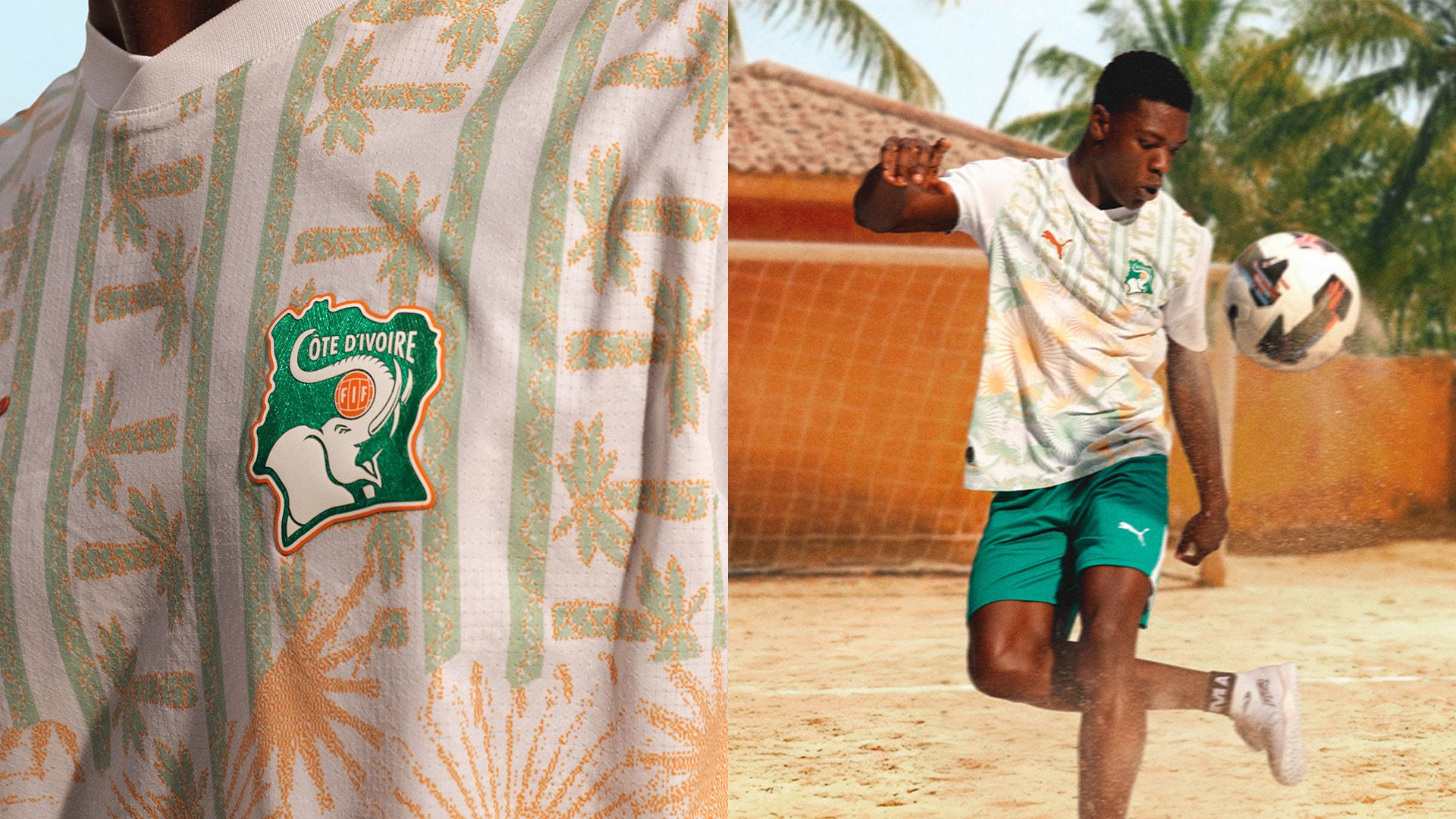 Ivory Coast WC 26 away kit