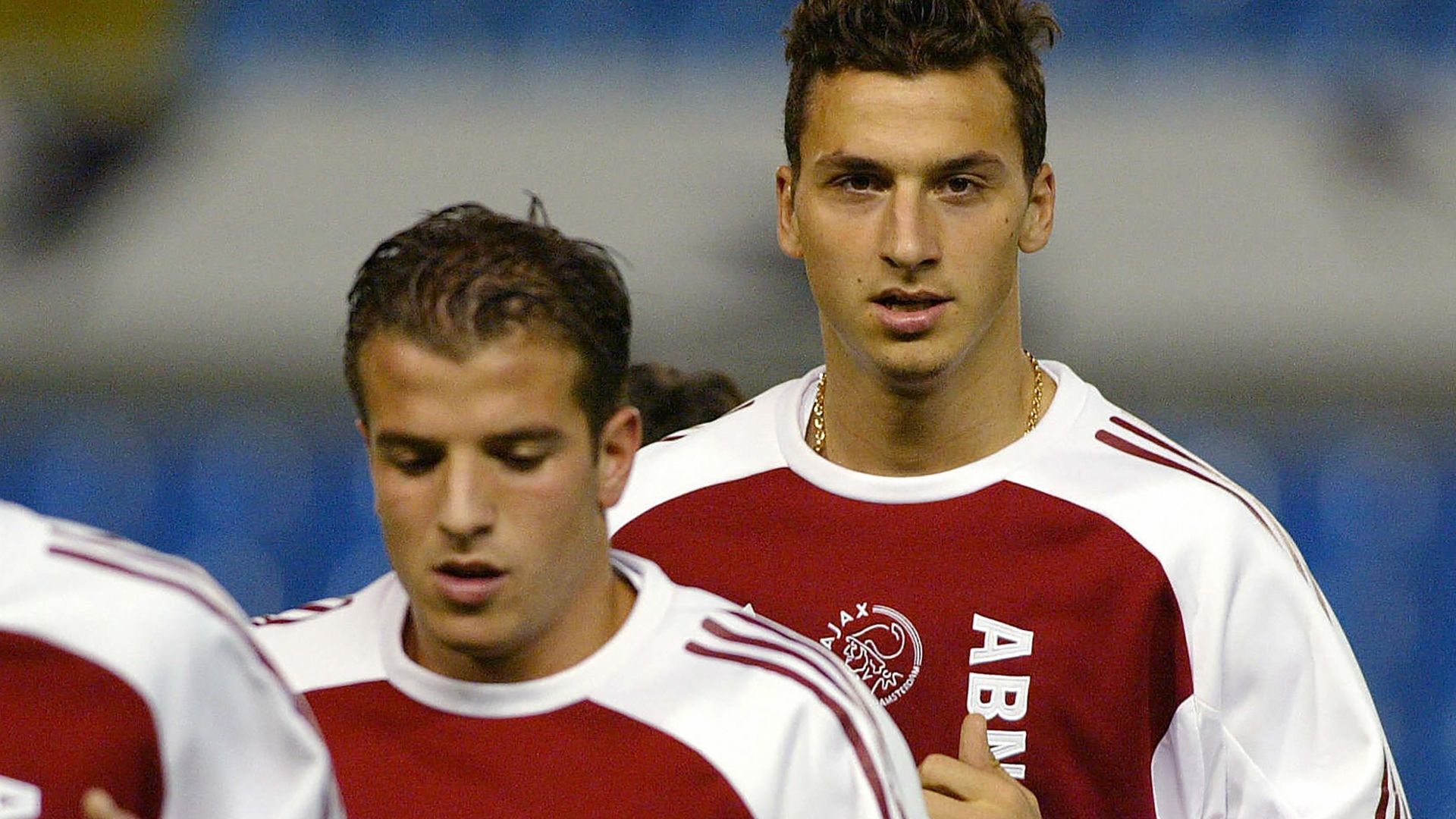 Zlatan Ibrahimovic Rafael van der Vaart Ajax