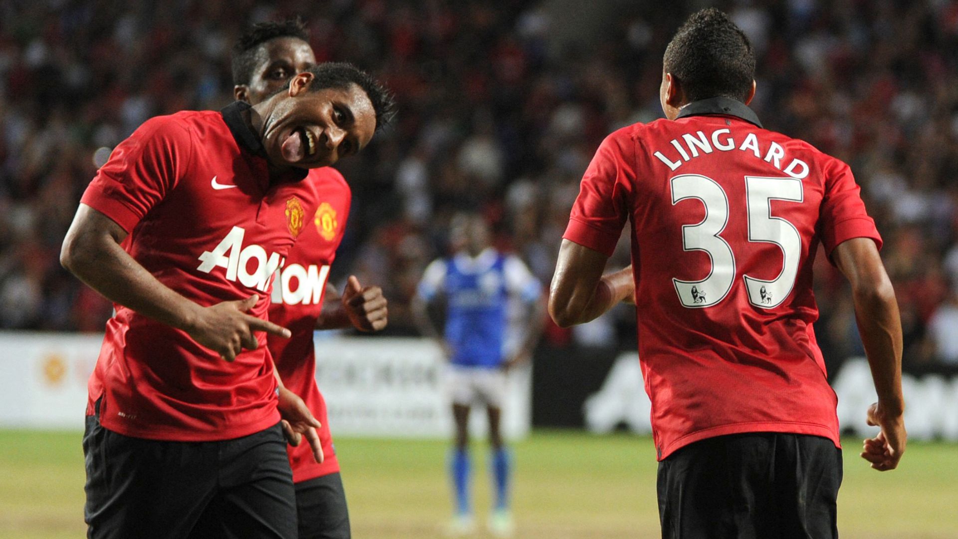 Anderson Jesse Lingard Manchester United