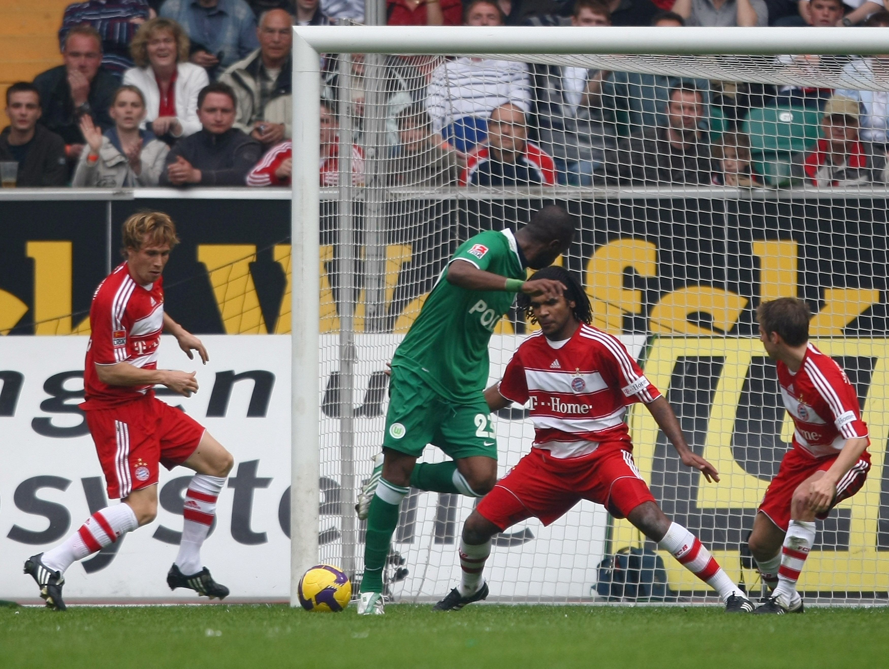 Grafite Wolfsburg Bayern Munich Bundesliga 04042009