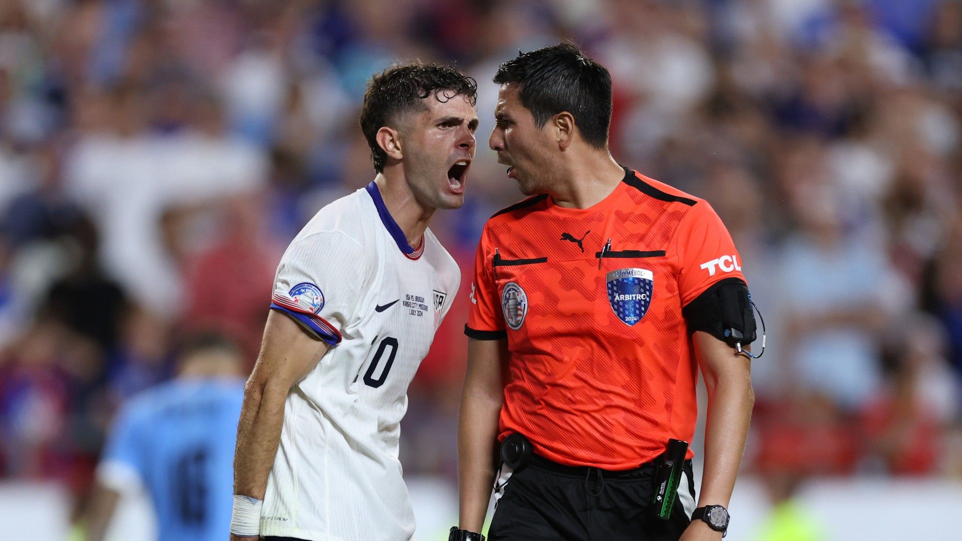 Pulisic referee Copa America