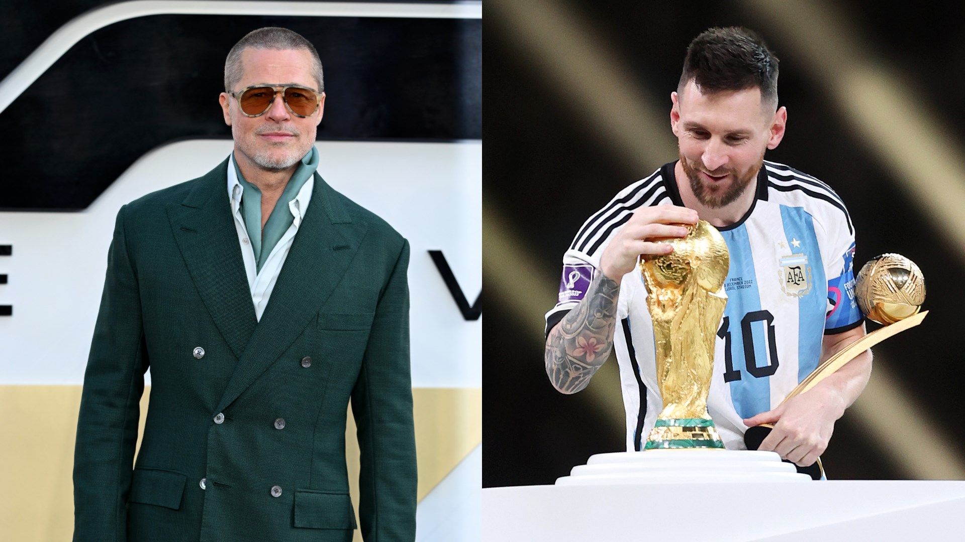 Brad Pitt Lionel Messi