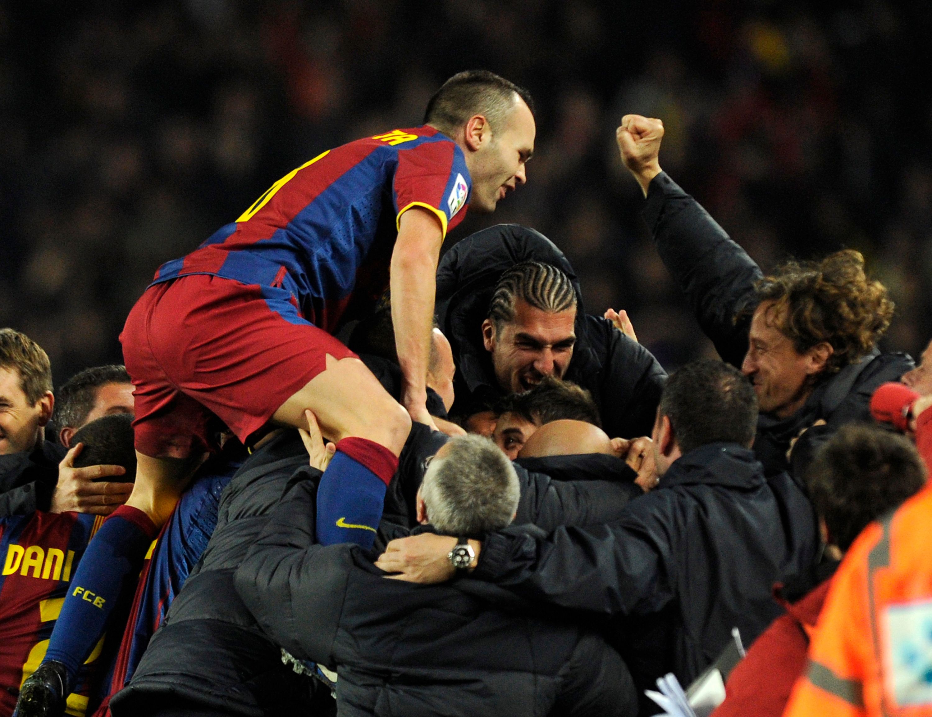 Iniesta Barcelona 5-0 Real Madrid