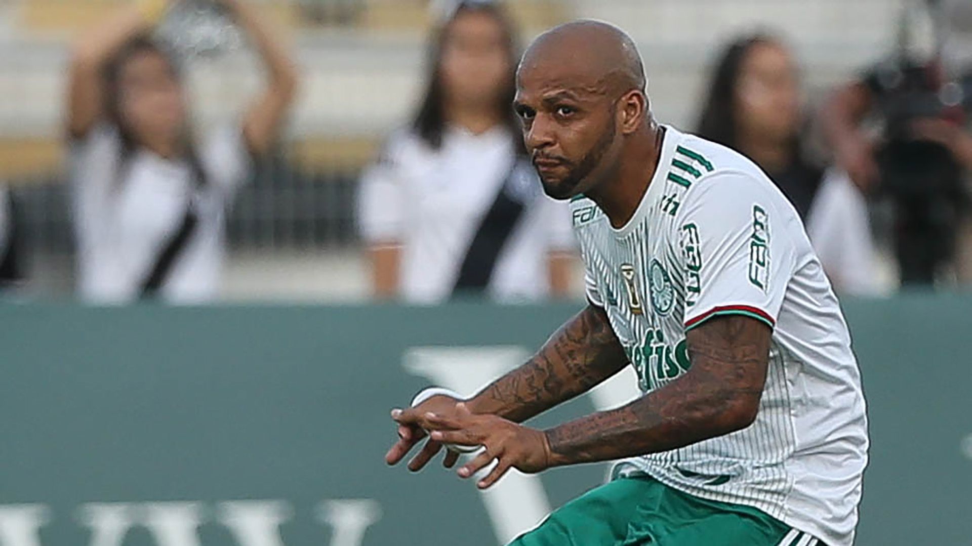 Felipe Melo Ponte Preta Palmeiras Paulista 16042017