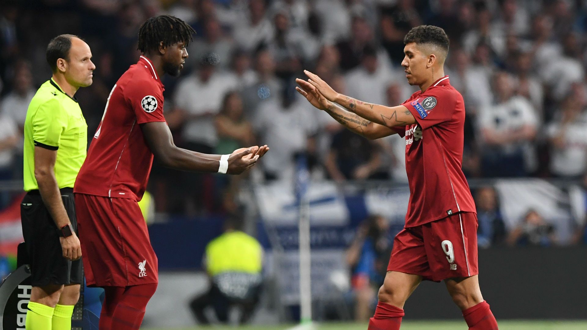 Roberto Firmino Divock Origi Liverpool Tottenham 01062019