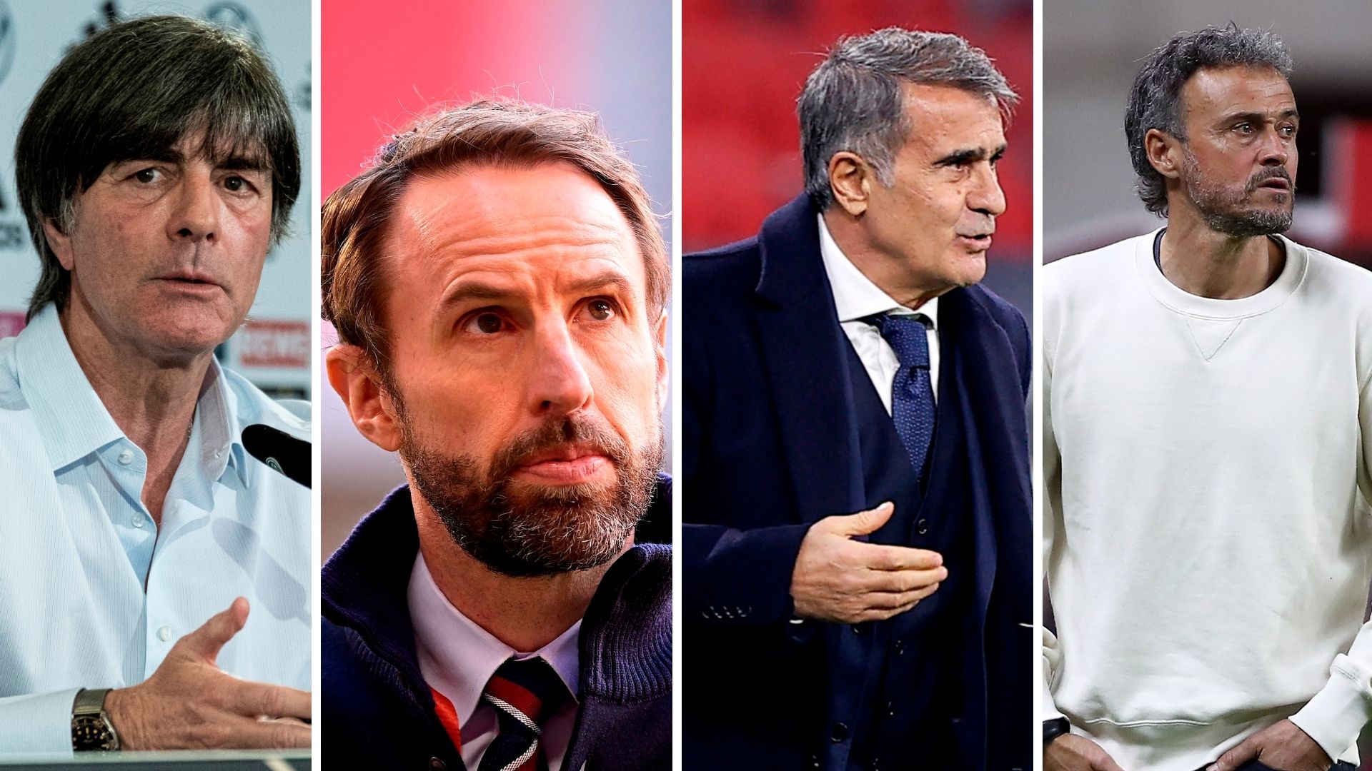 joachim low gareth southgate senol gunes luis enrique