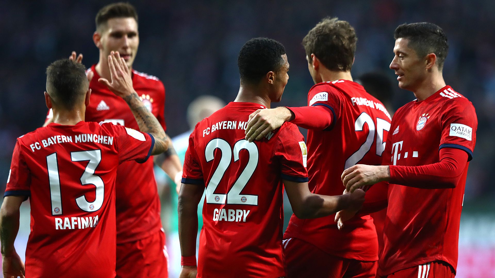 Serge Gnabry FC Bayern Werder Bremen