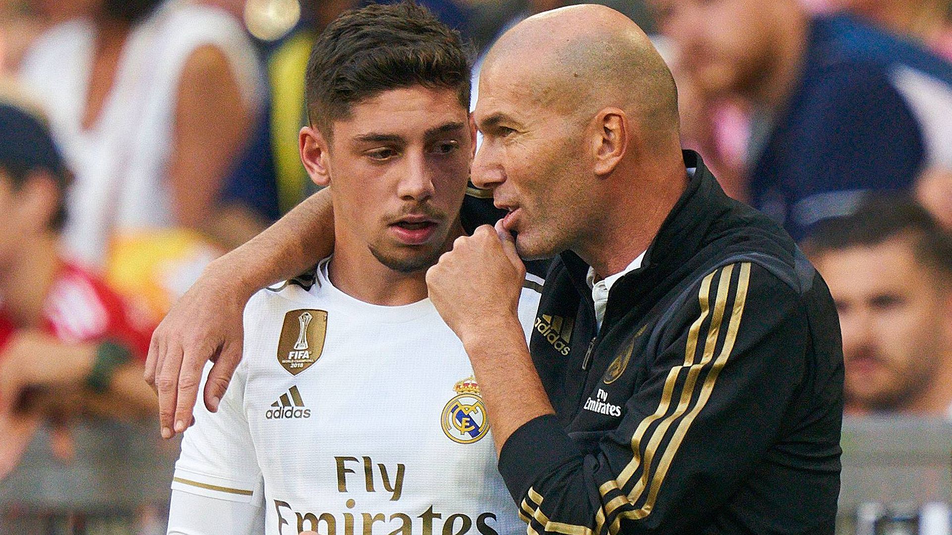 GERMANY ONLY Federico Valverde Zinedine Zidane