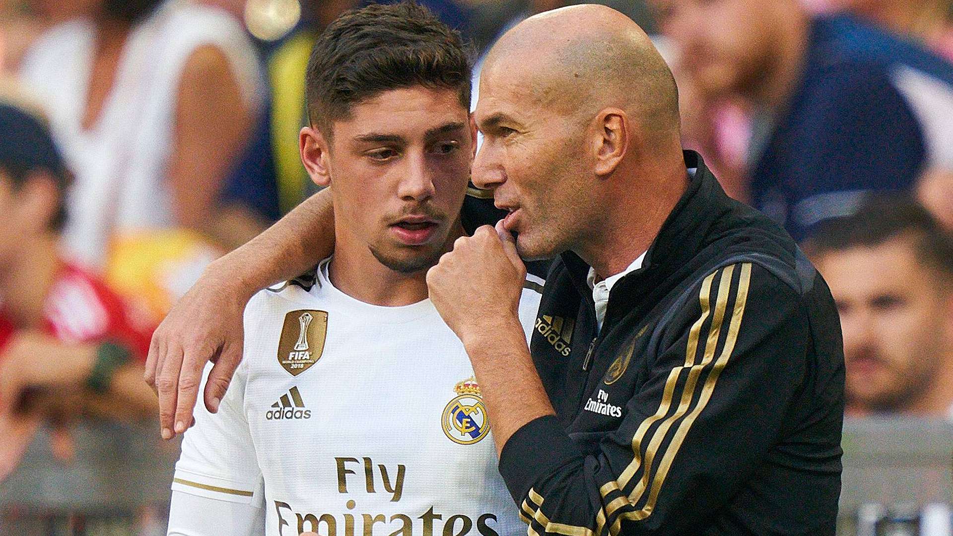 GERMANY ONLY Federico Valverde Zinedine Zidane