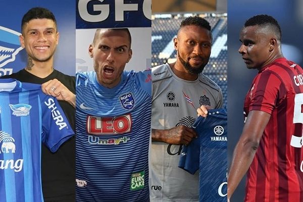 รวมโควตาต่างชาติ18ทีมไทยลีก