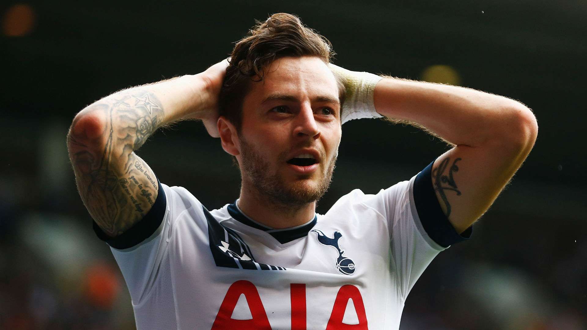 Ryan Mason Premier League Everton v Tottenham 290815