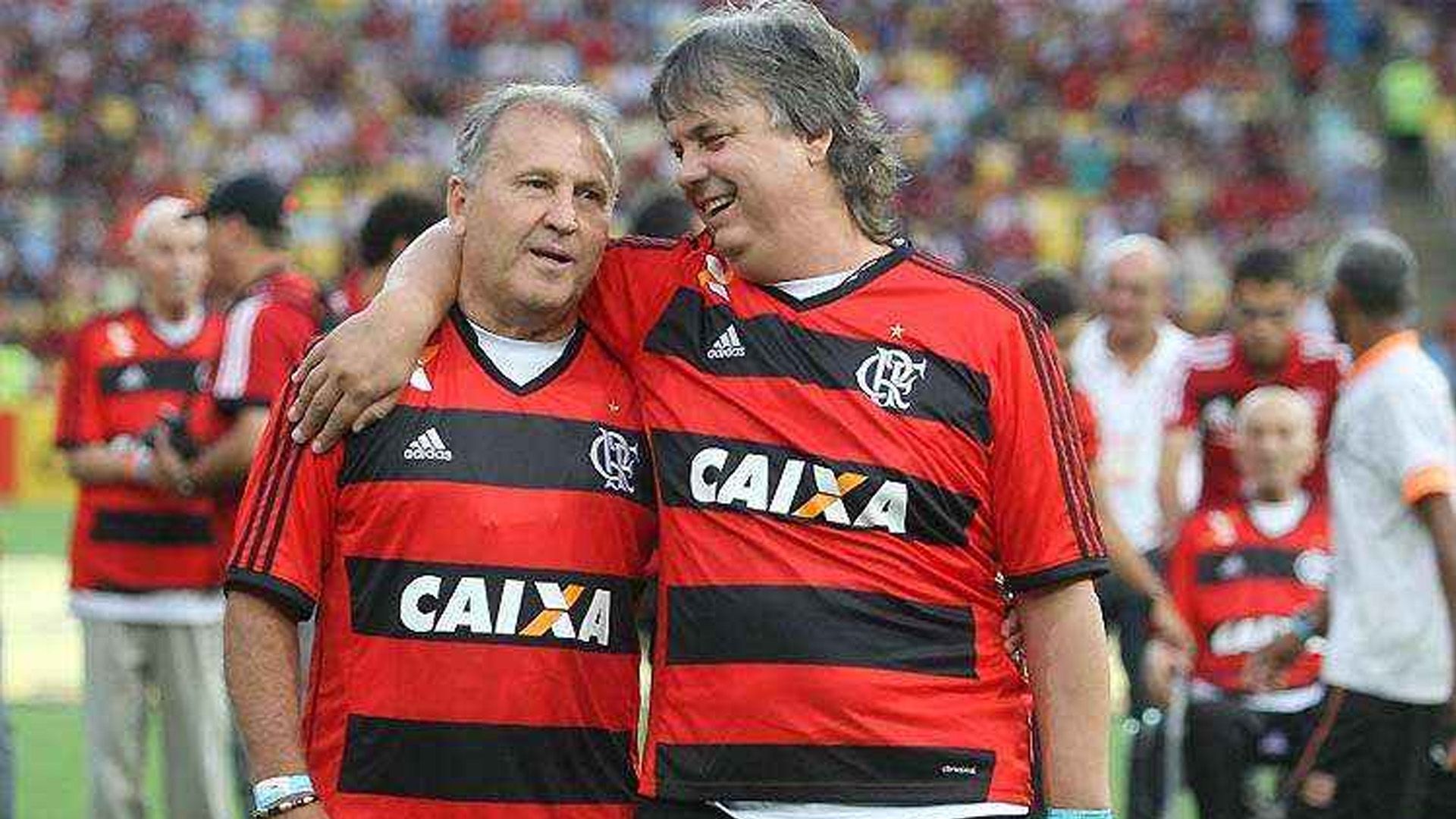 Zico e Gaúcho Flamengo