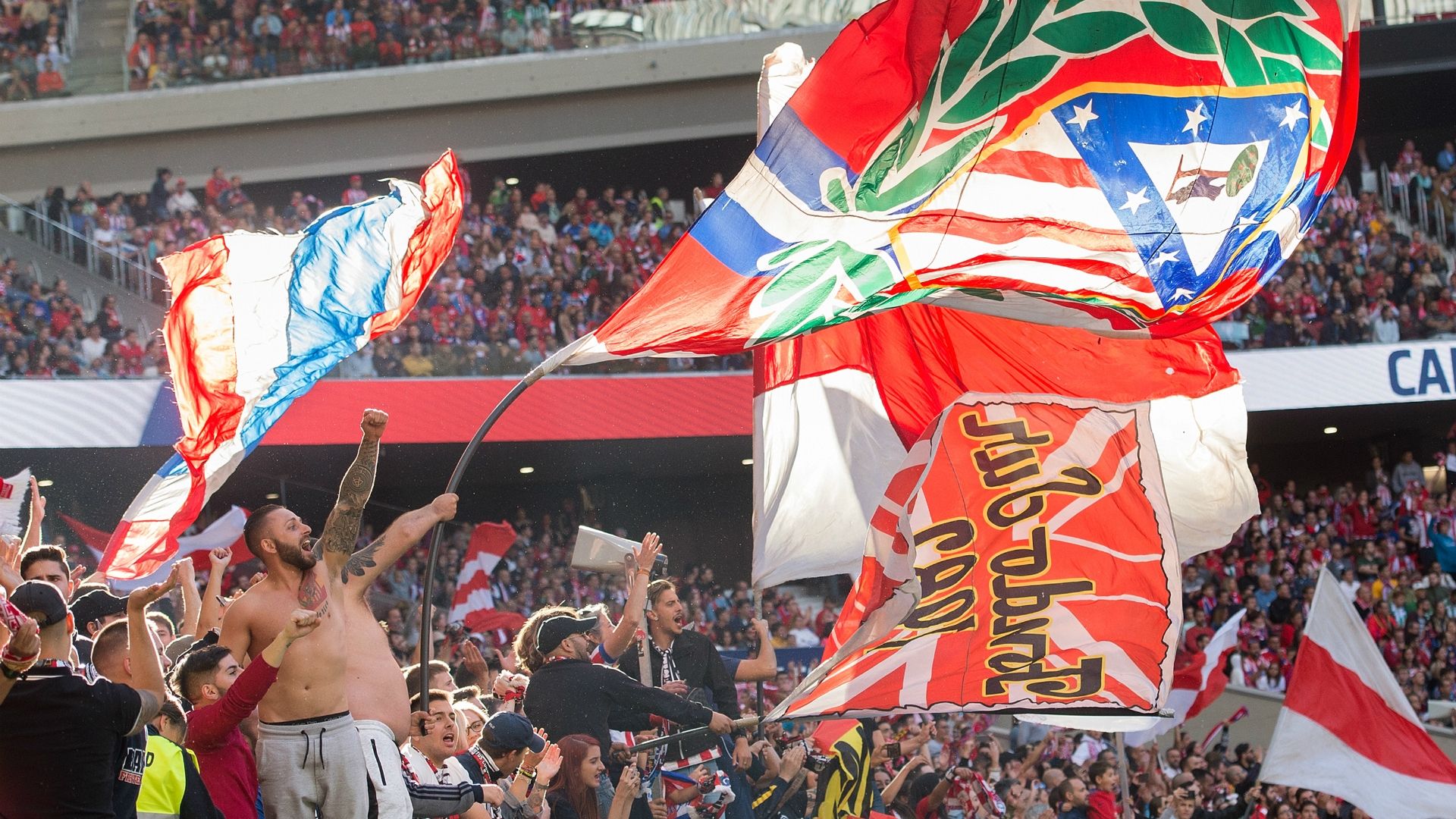 Atletico Madrid fans 10072018