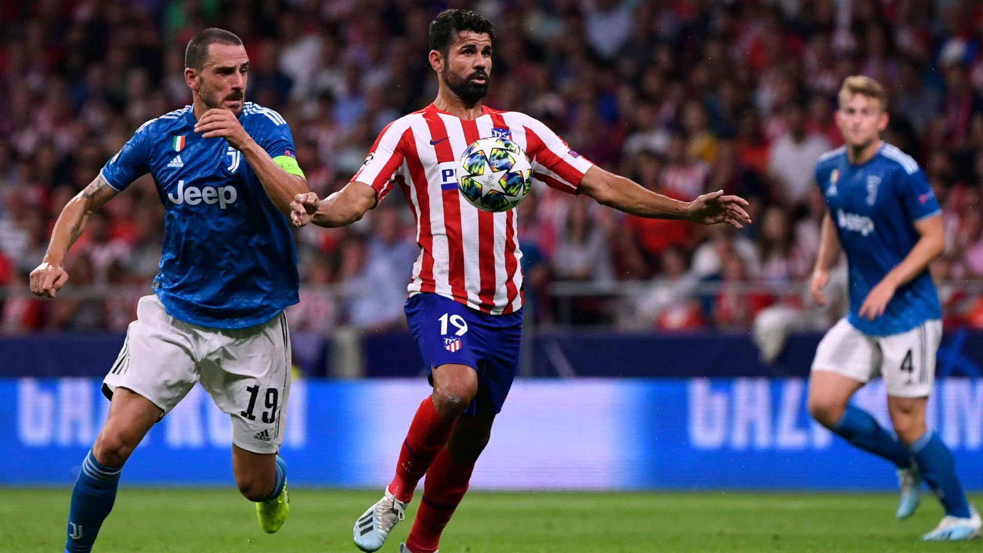 Diego Costa Leonardo Bonucci Atletico Madrid Juventus