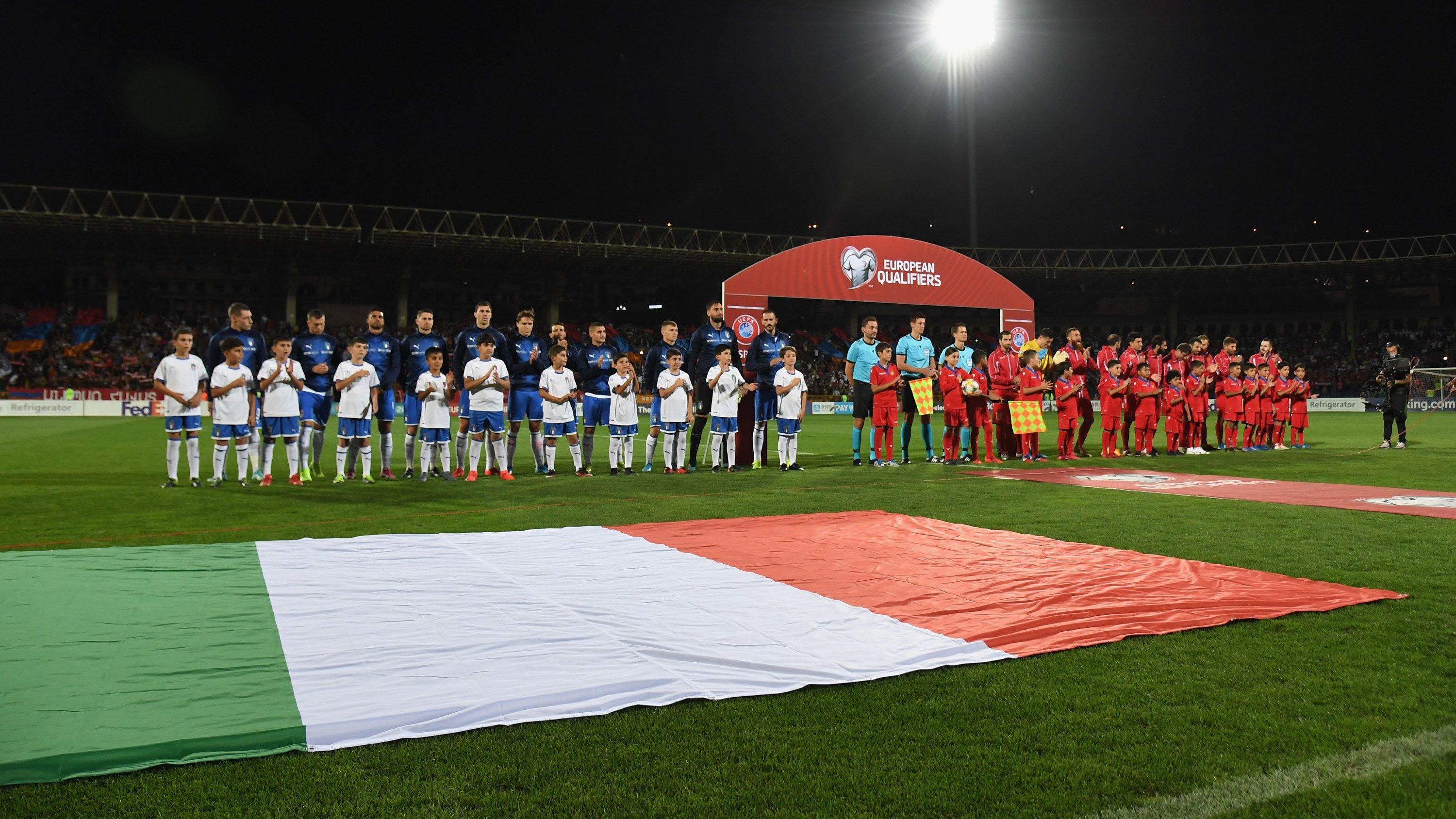 Italy vs. Armenia European Qualifiers