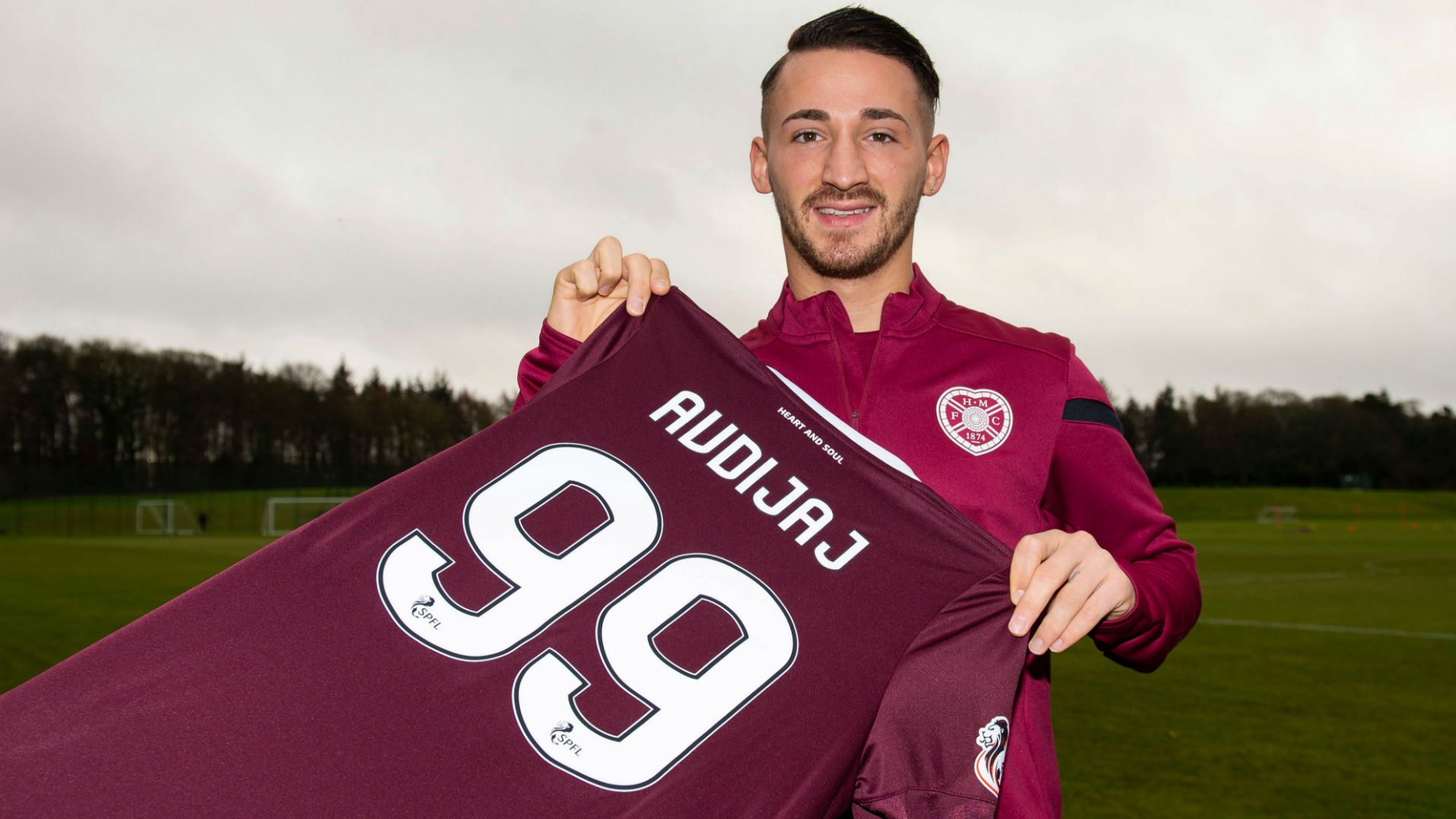 Donis Avdijaj Hearts of Midlothian 2020