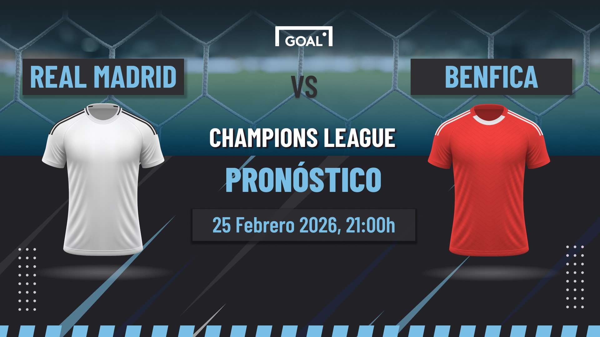 Real Madrid vs Benfica Pronóstico y Apuestas Champions League | 25/02/26