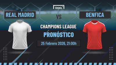 Real Madrid vs Benfica Pronóstico y Apuestas Champions League | 25/02/26