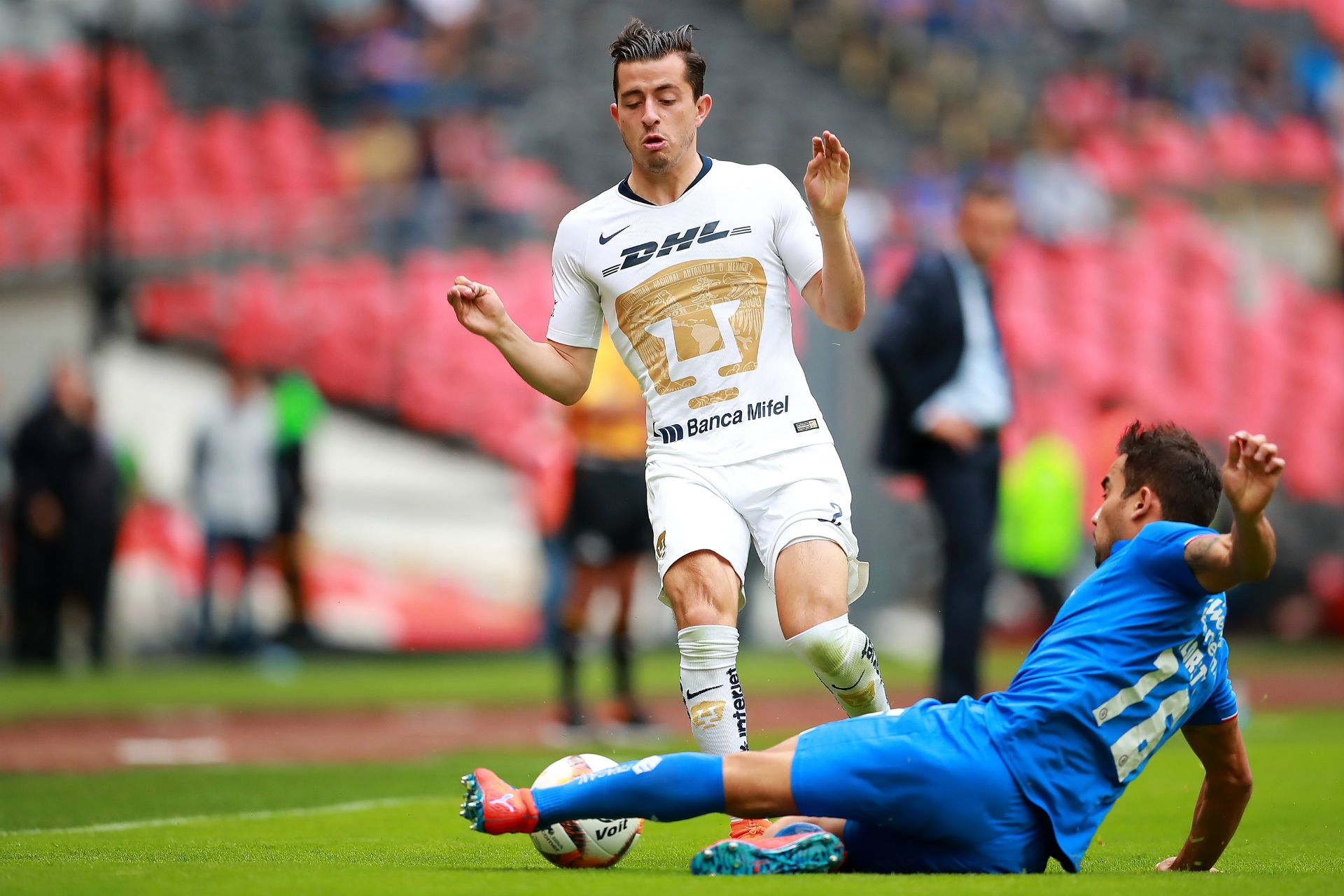Cruz Azul Pumas Adrián Aldrete Alan Mozo