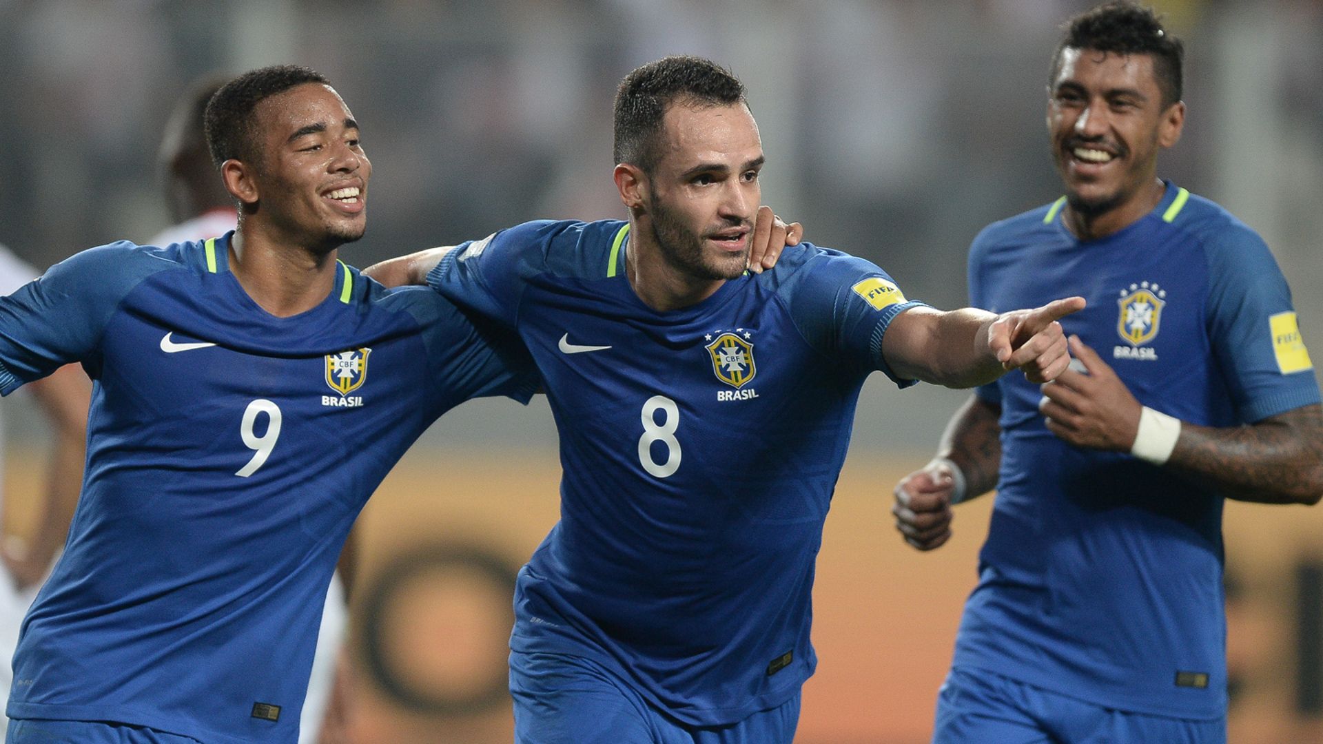 Gabriel Jesus Renato Augusto Peru Brasil Eliminatorias 2018 16112016