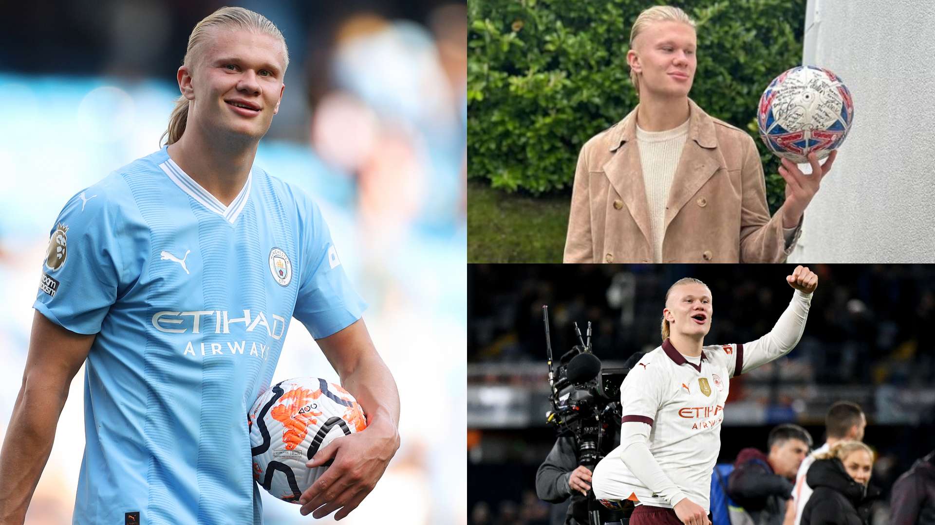 Erling Haaland hat-trick ball