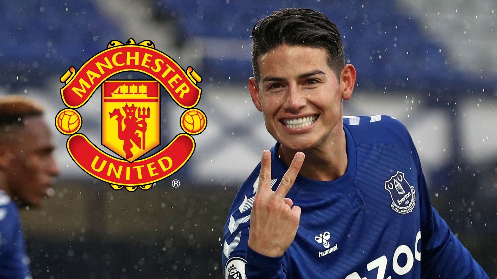 James Rodriguez Manchester United GFX