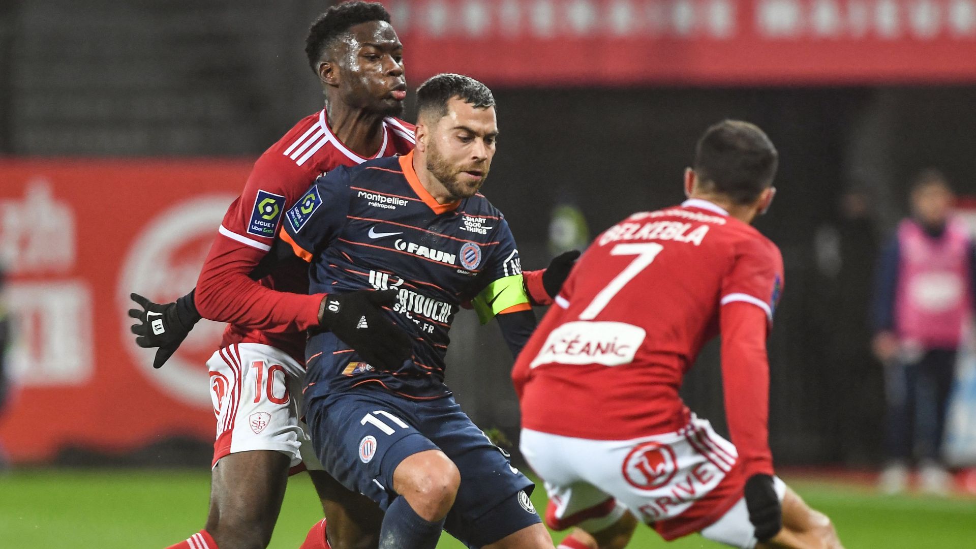 Brest Montpellier 0-4 11-12-2021