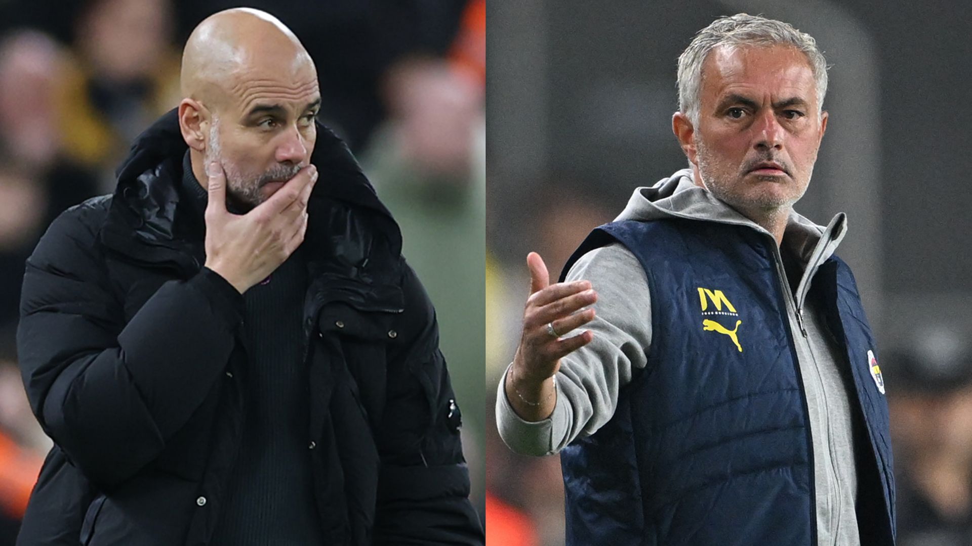 Jose Mourinho Pep Guardiola