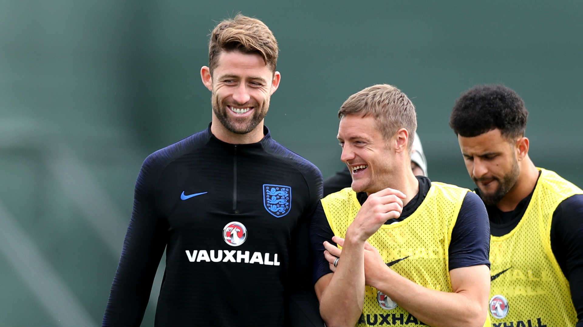 2018-08-29 Jamie Vardy Gary Cahill