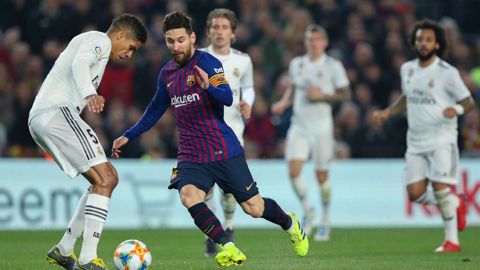 MESSI VARANE BARCELONA REAL MADRID COPA DEL REY