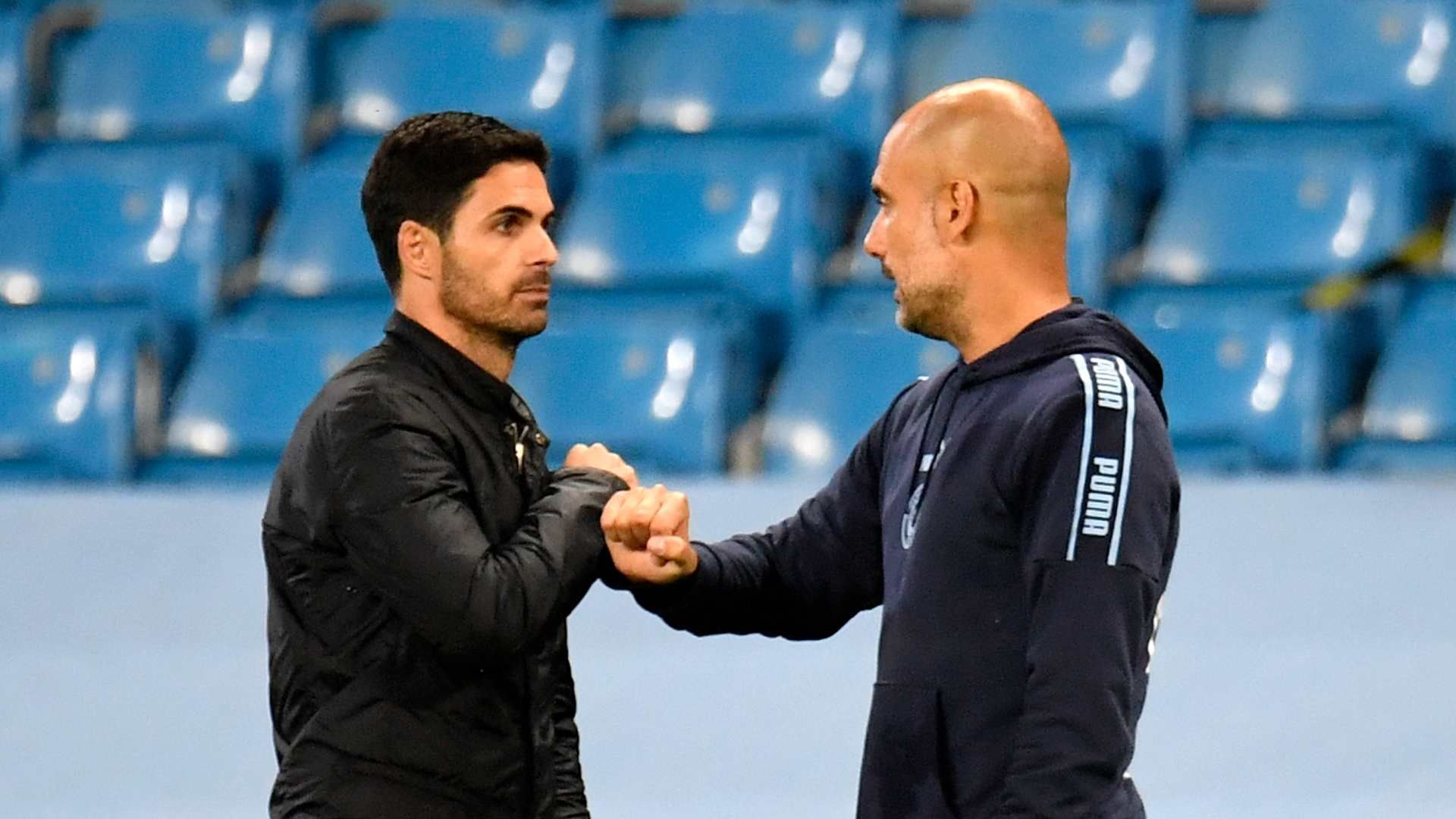 20230125 Mikel Arteta Pep Guardiola
