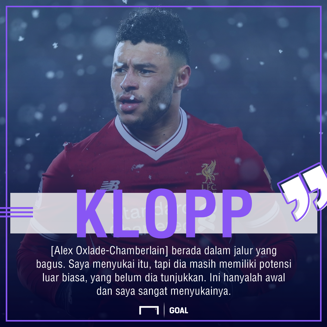 Jurgen Klopp Sanjung Potensi Alex Oxlade-Chamberlain | Goal.com Indonesia