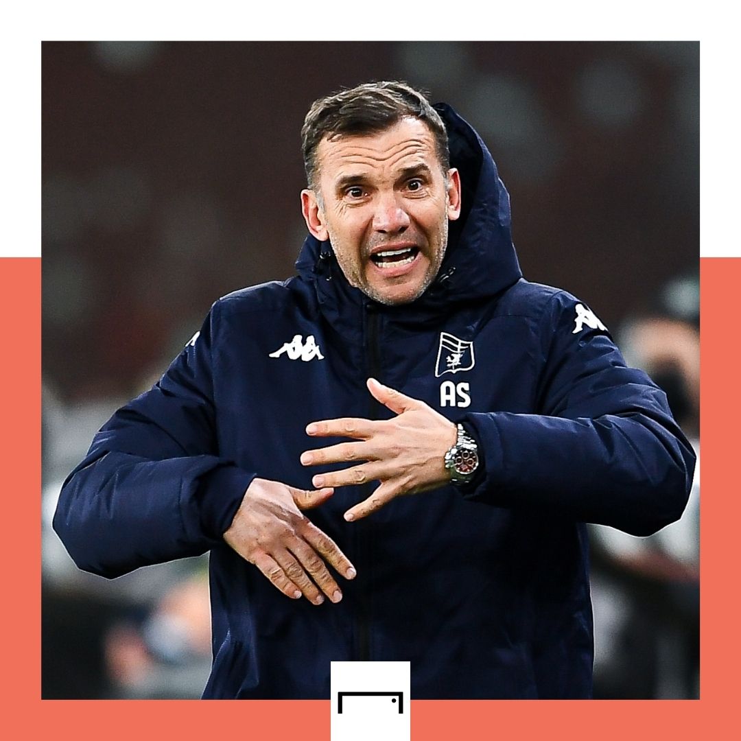 Andriy Shevchenko Genoa Serie A 2021-22 GFX