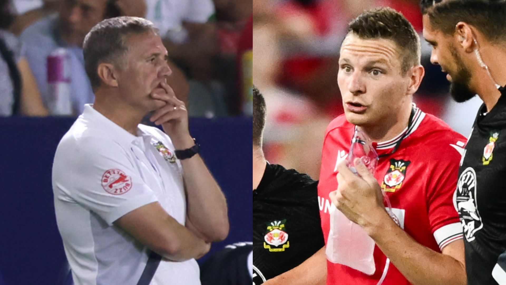 GFX Info Phil Parkinson Paul Mullin Wrexham