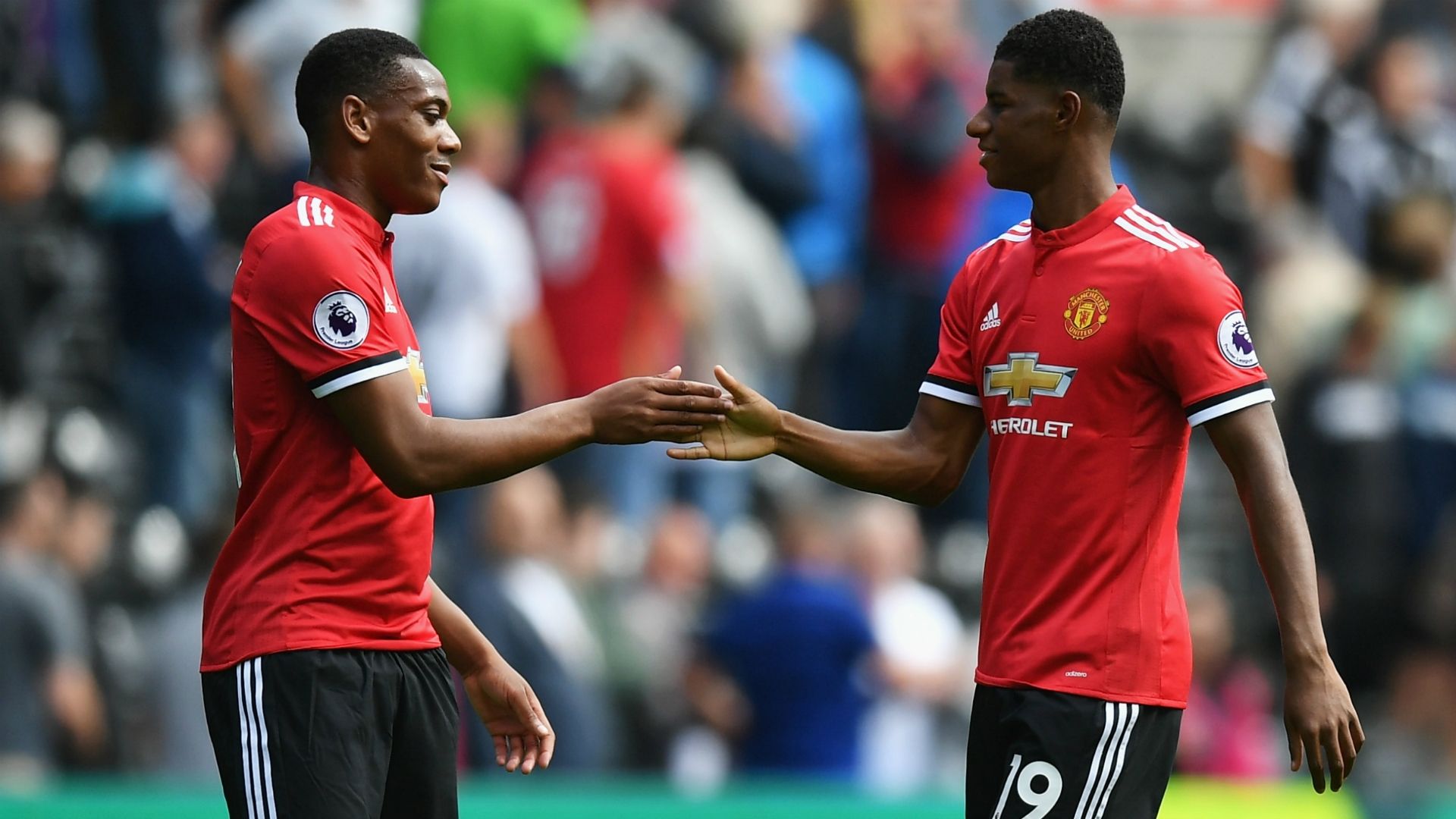 Anthony Martial Marcus Rashford