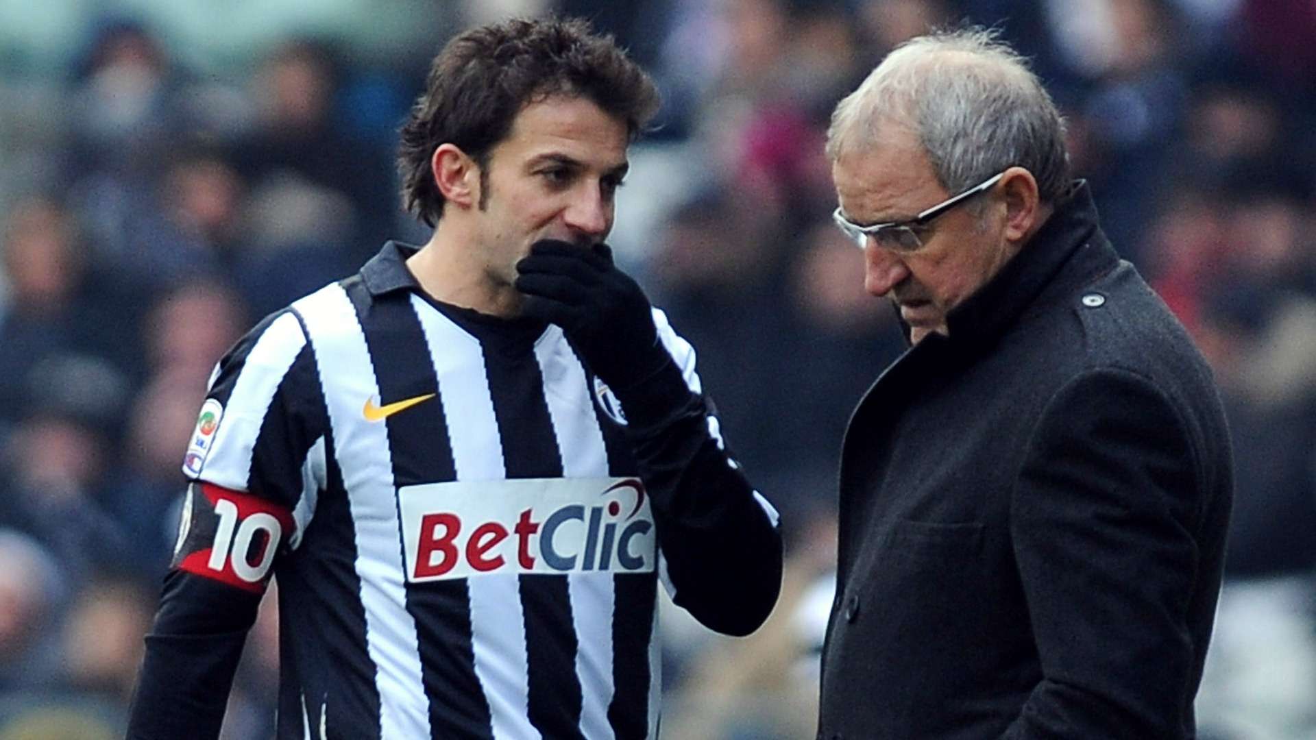Gigi Del Neri Alessandro Del Piero Juventus