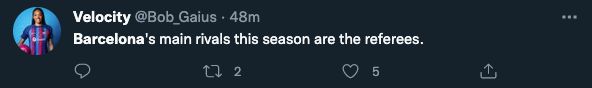 Barcelona tweet 2