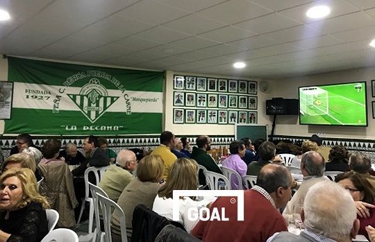 레알 베티스 페냐 모습. 사진=이하영 기자