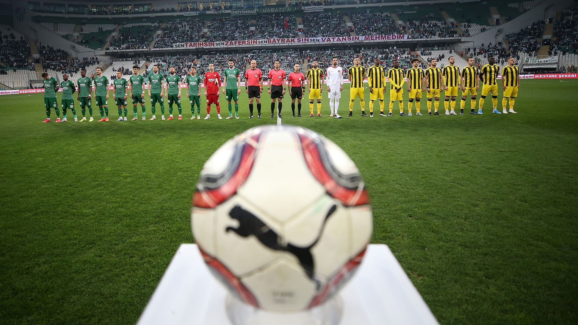 İstanbulspor Bursaspor Seremoni 03182020