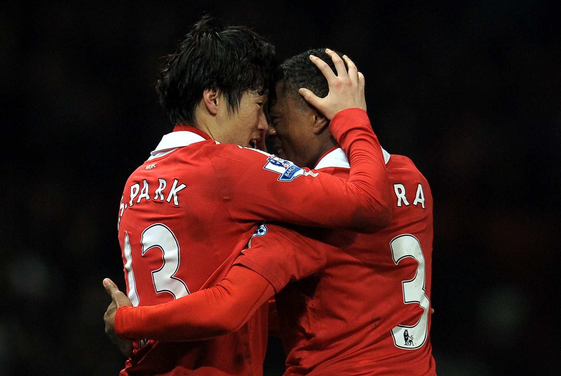 Park ji sung & Patrice Evra - Manchester United