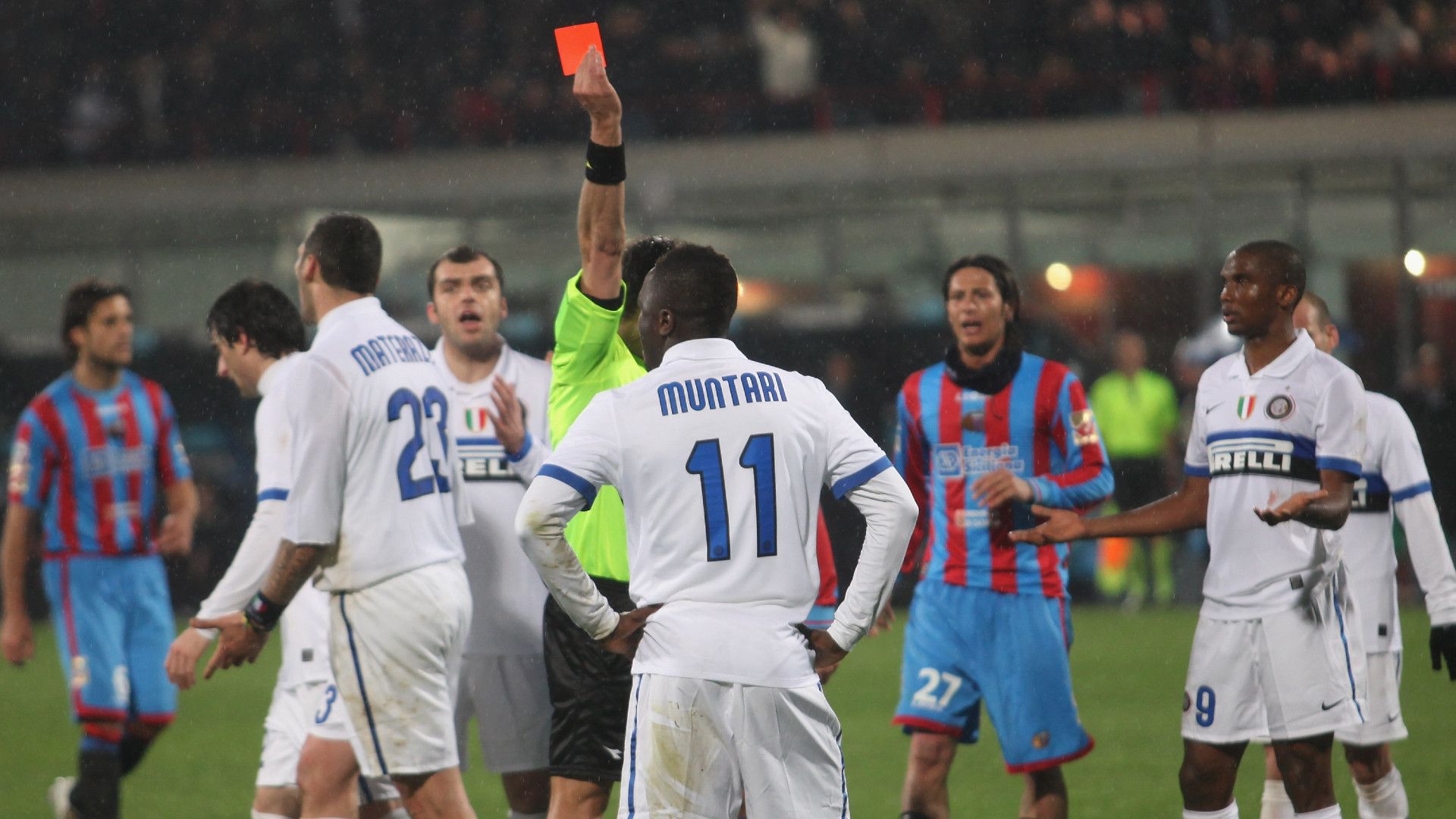Sulley Muntari Catania Inter 12032010