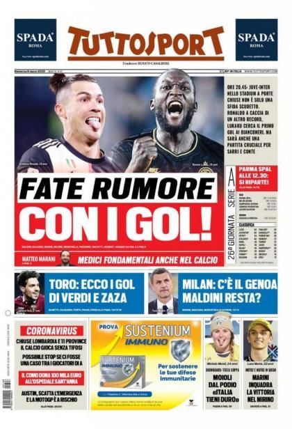 8 March Tuttosport