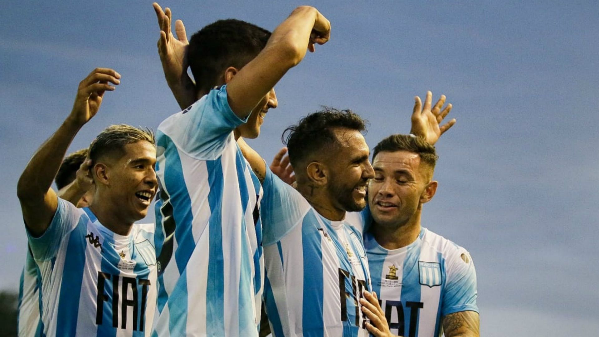 festejo Racing Tigre Trofeo de Campeones de la Superliga 14122019