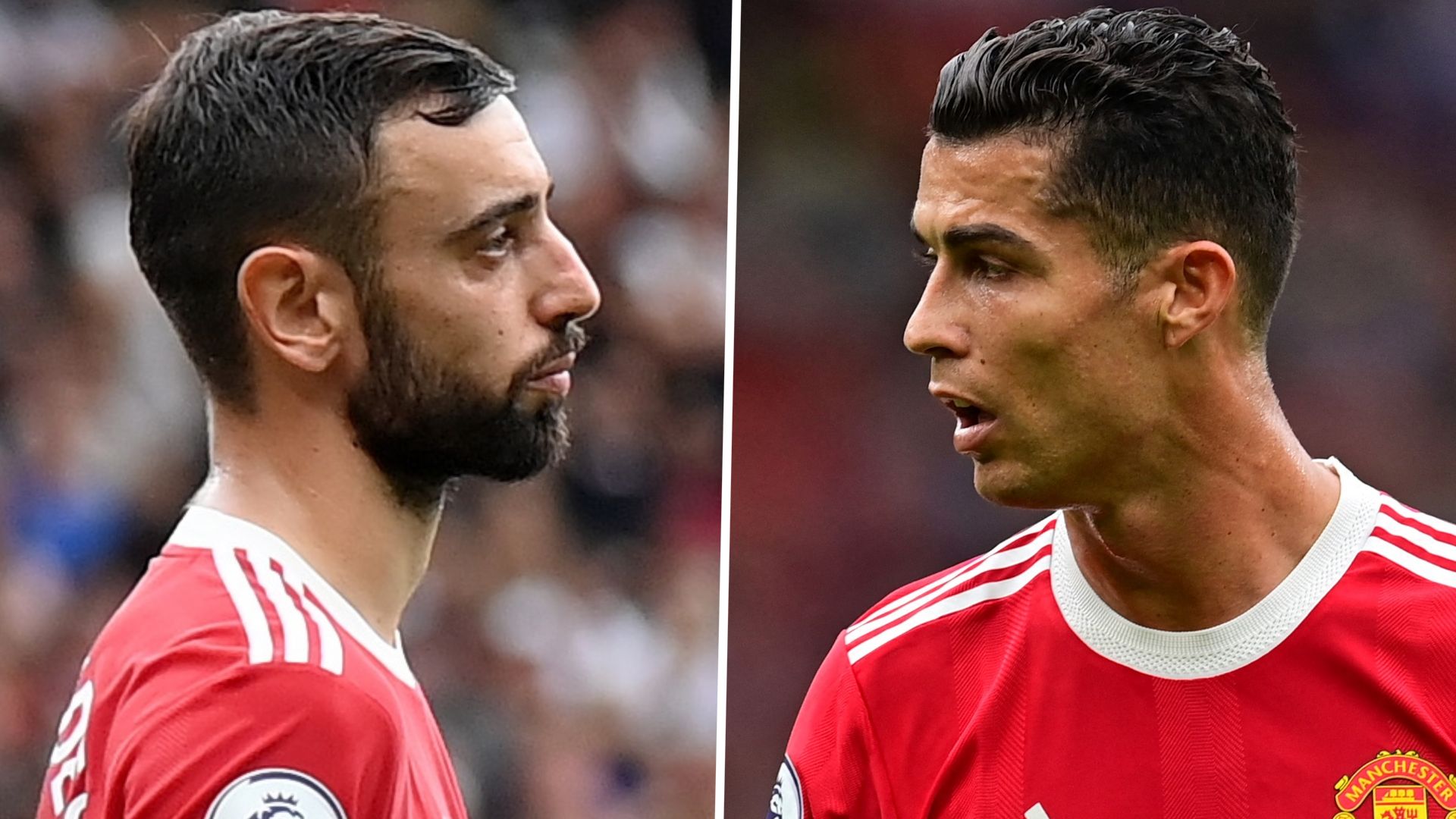 Bruno Fernandes Cristiano Ronaldo Manchester United Aston Villa Premier League