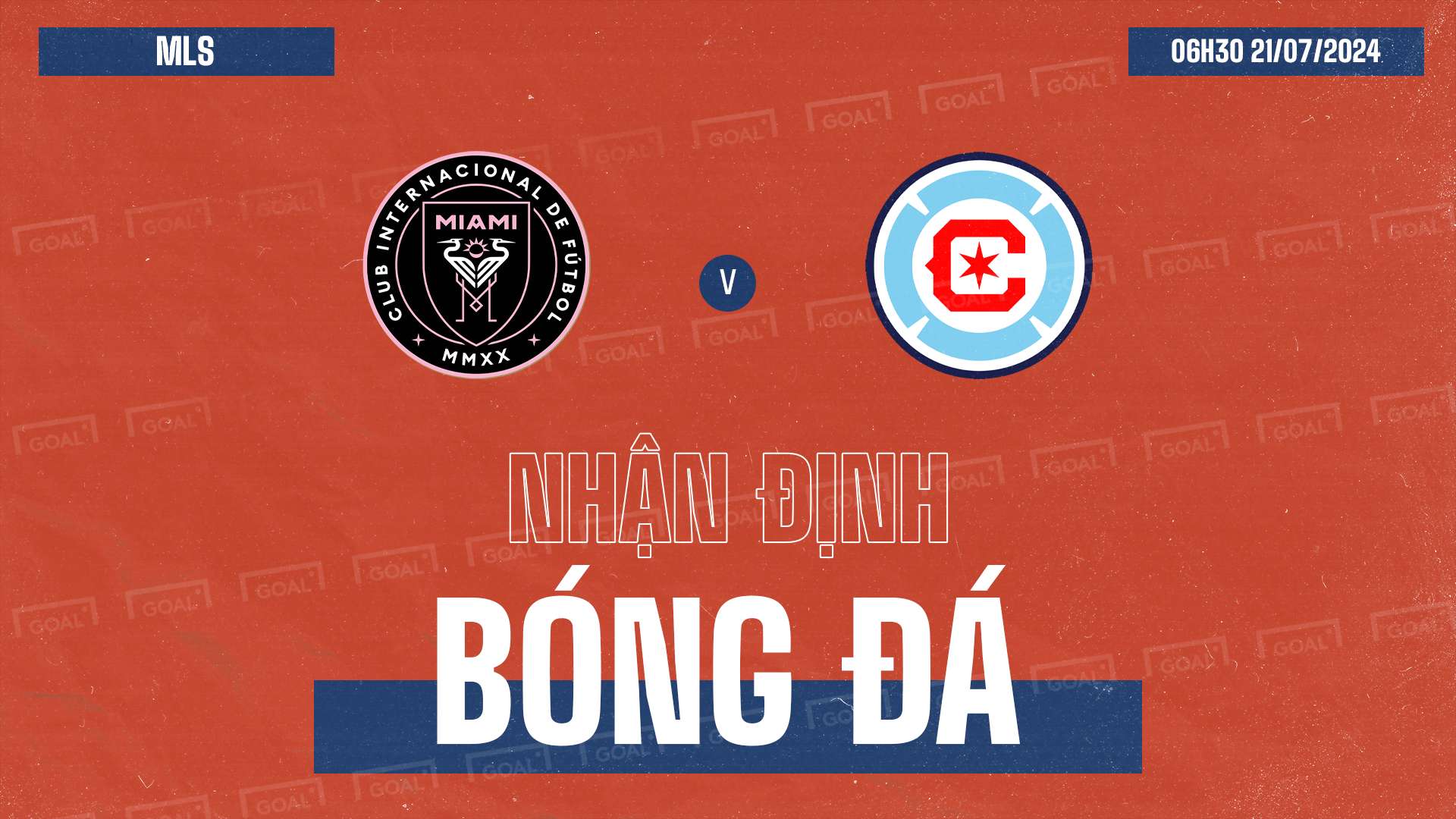 Inter Miami vs Chicago Fire MLS 2024 GFX