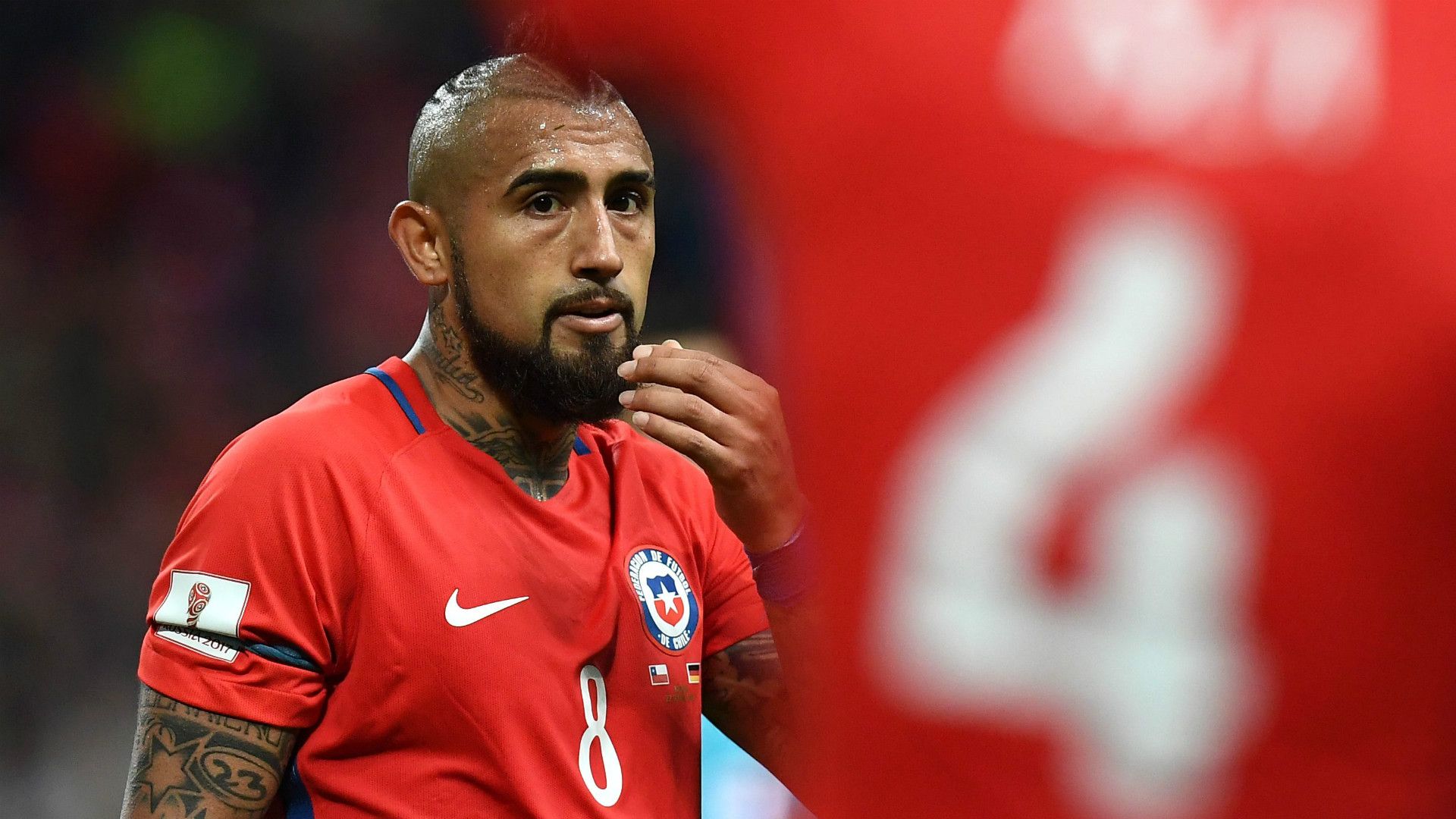 Arturo Vidal Chile Confederations Cup