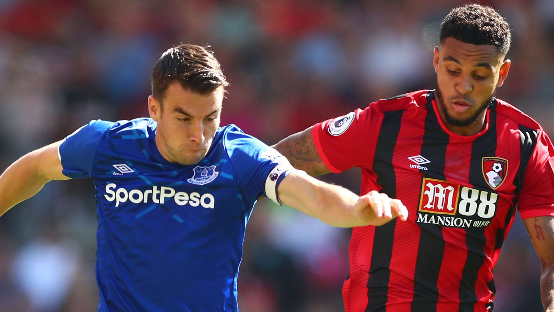 Seamus Coleman Everton Joshua King Bournemouth 2019-20