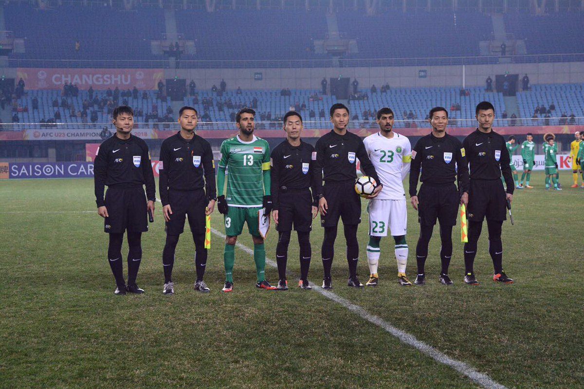 المنتخب السعودي الاوليمبي - العراق