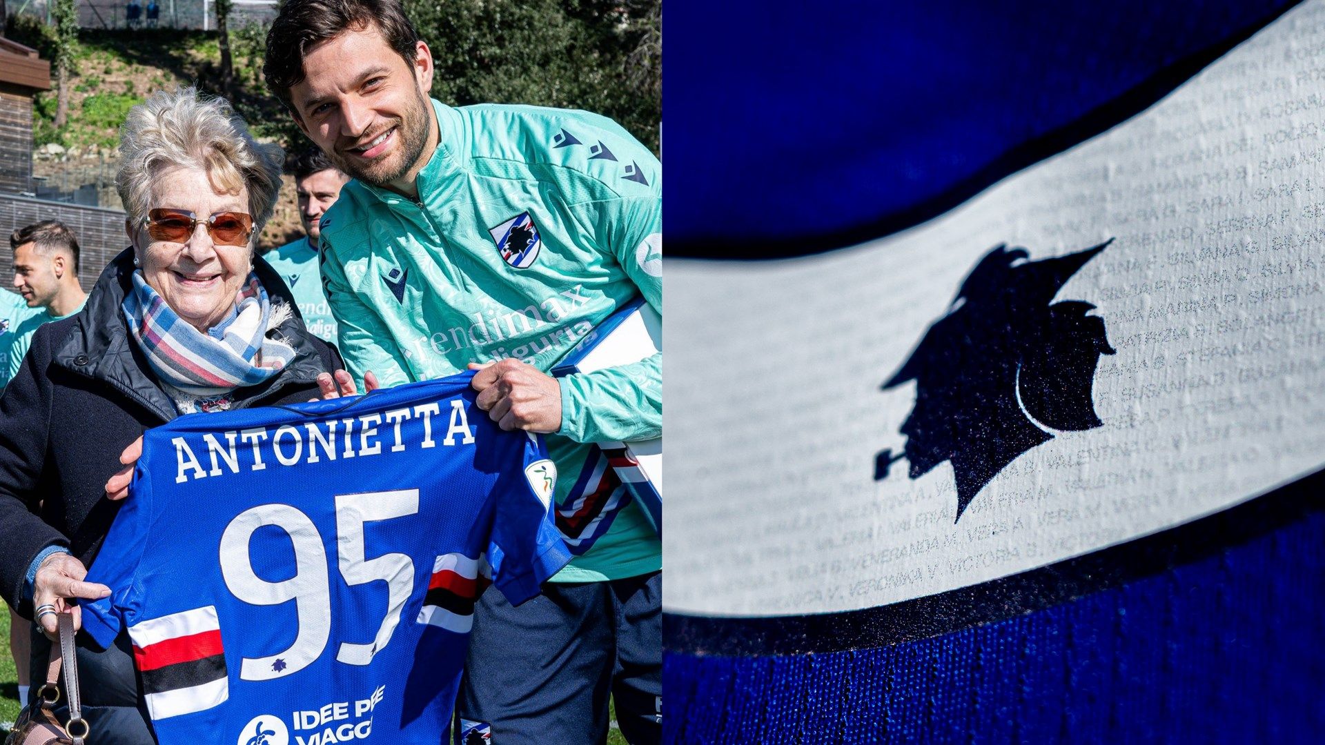 Sampdoria logo giornata donne